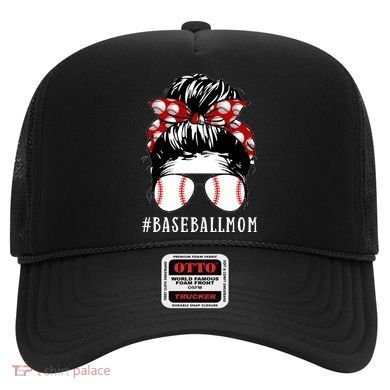 Messy Bun Baseball Mom Hat