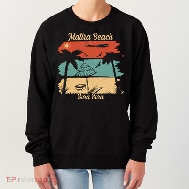 Matira Beach Bora Bora Women's Sweatshirt