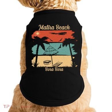 Matira Beach Bora Bora Doggie Tank