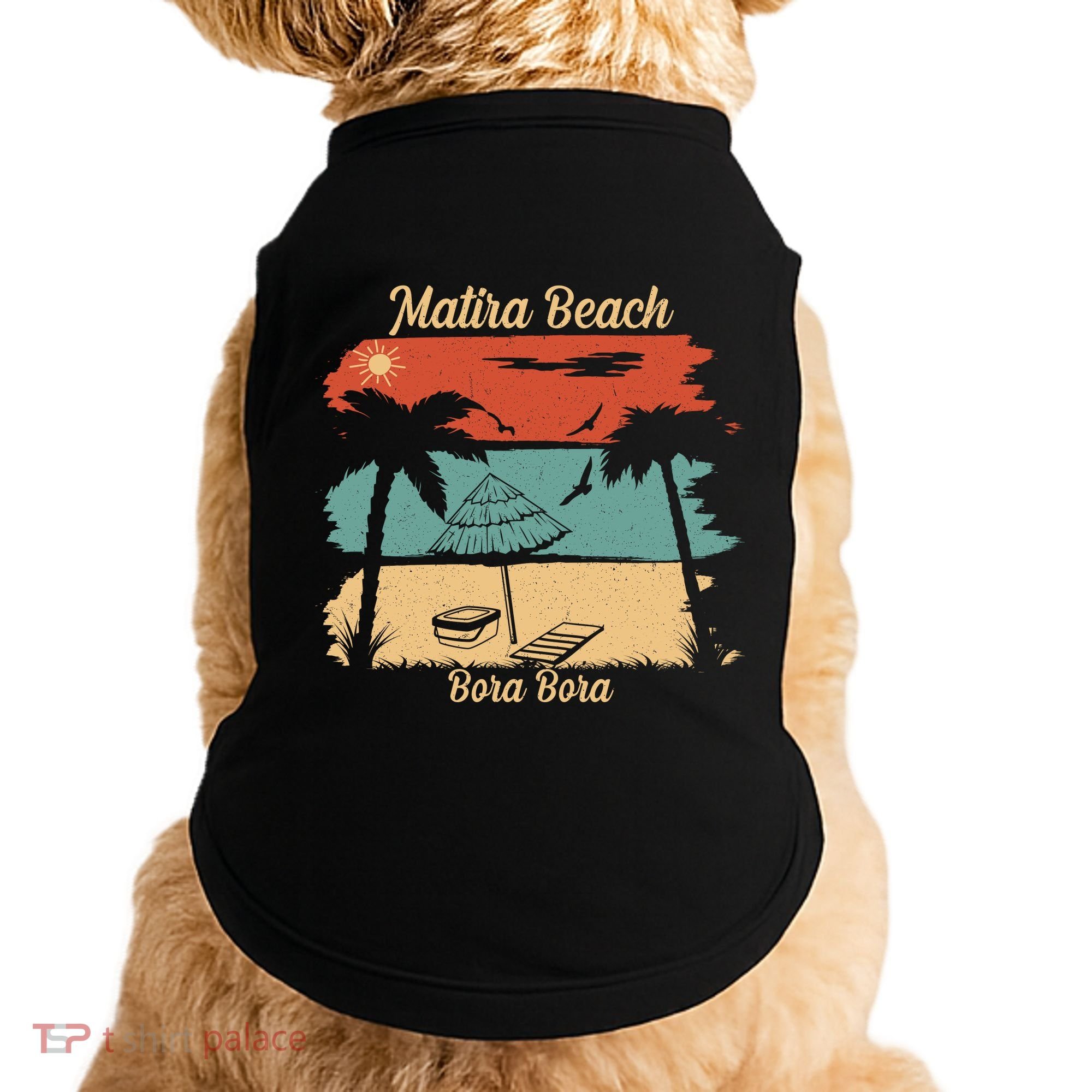 Matira Beach Bora Bora Doggie Tank