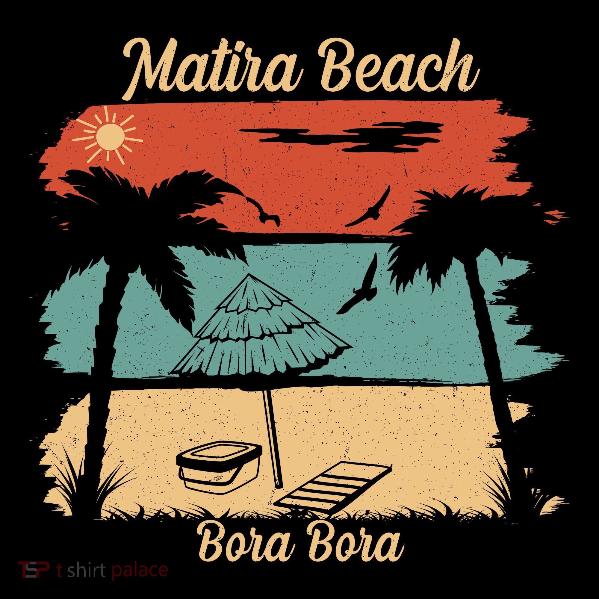 Matira Beach Bora Bora Doggie Tank