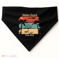 Matira Beach Bora Bora USA-Made Doggie Bandana thumb 0