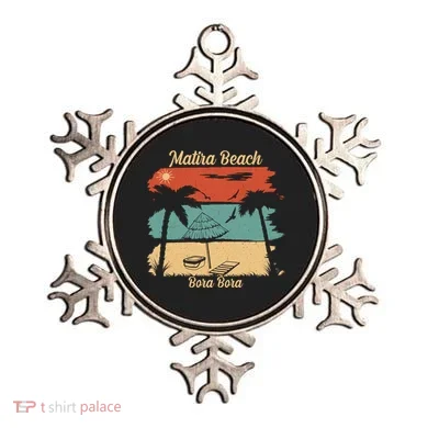 Matira Beach Bora Bora Ornament