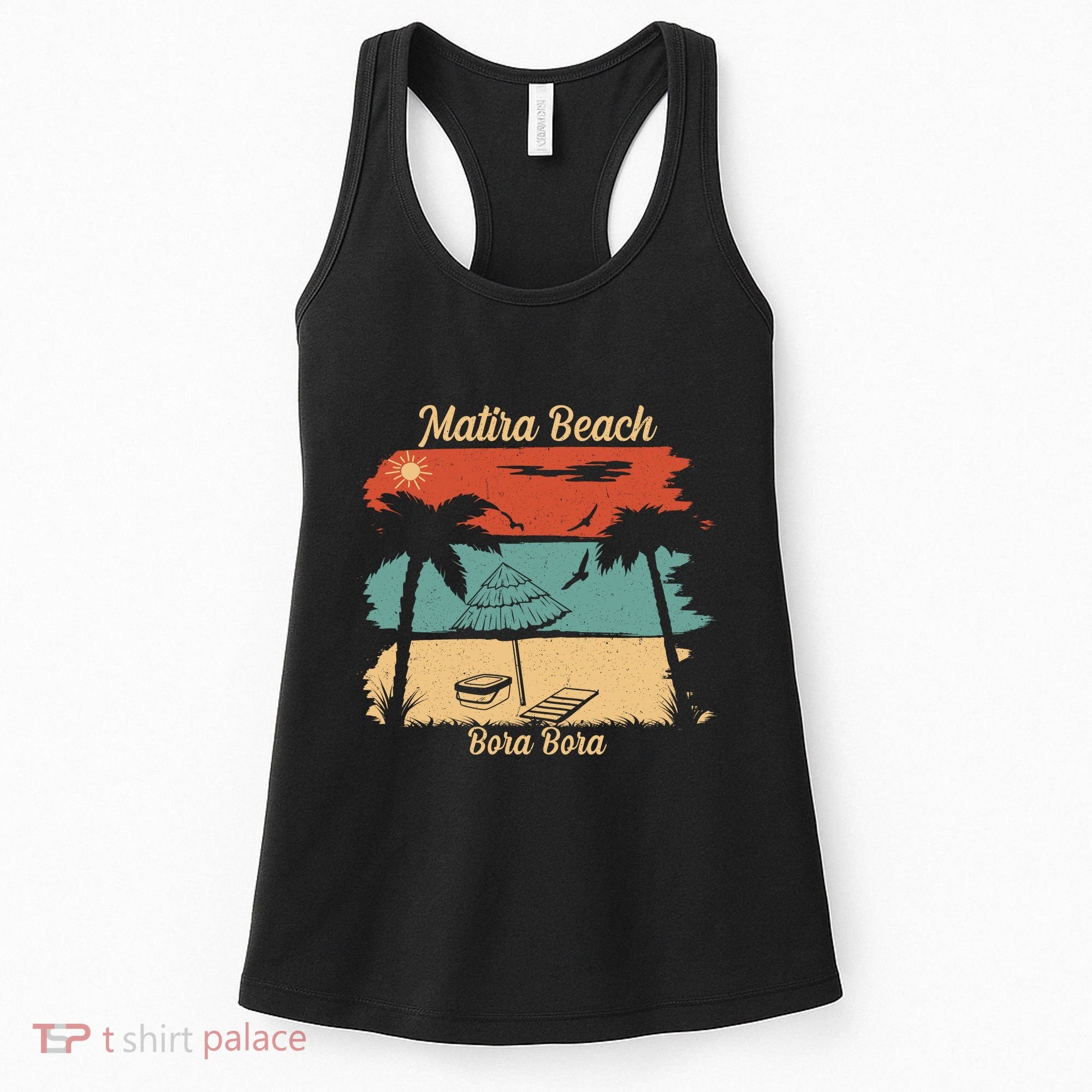Matira Beach Bora Bora Women's Tank Top
