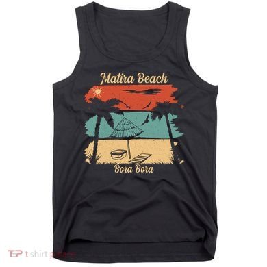 Matira Beach Bora Bora Tank Top