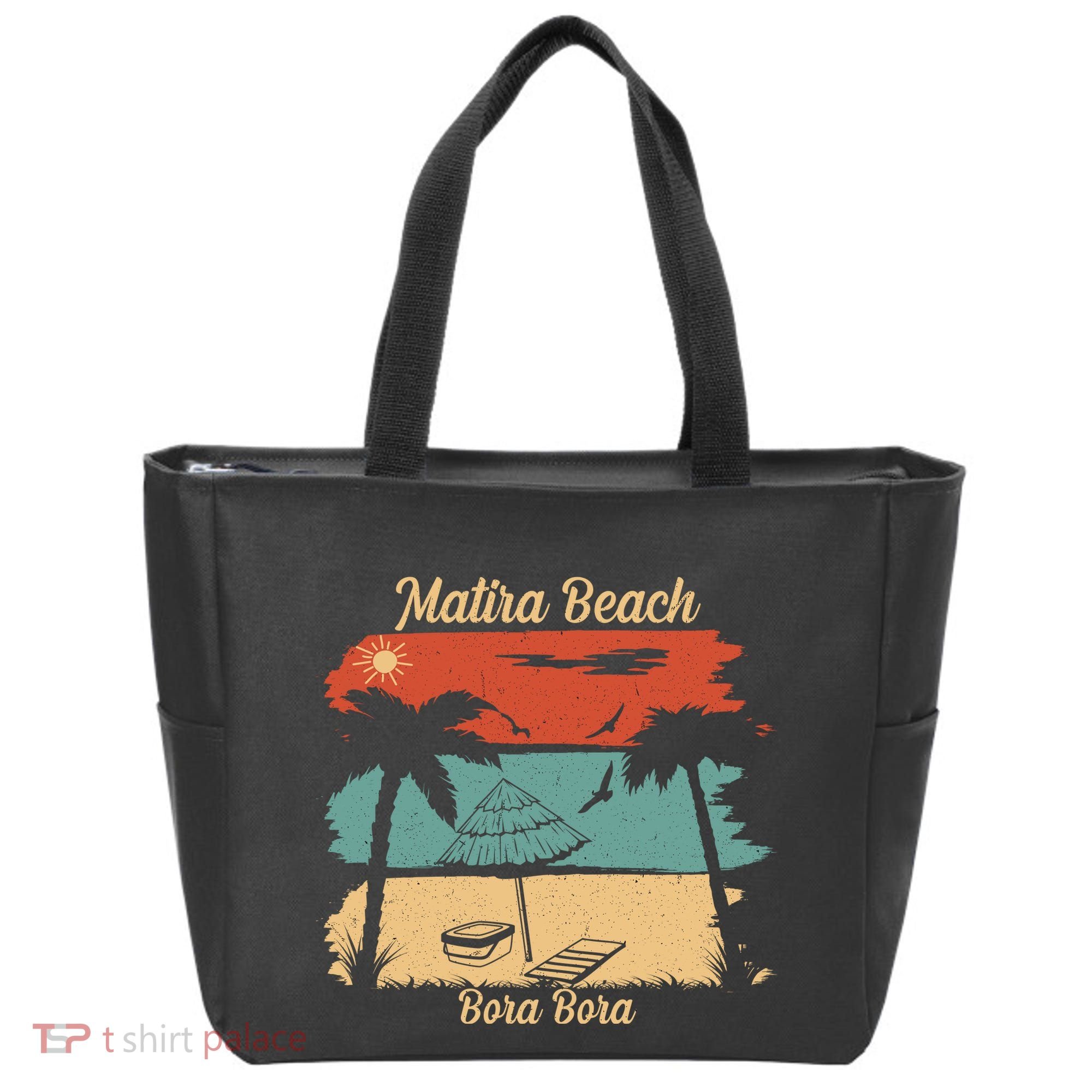 Matira Beach Bora Bora Tote Bag