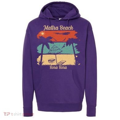 Matira Beach Bora Bora Hoodie