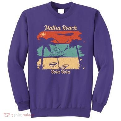 Matira Beach Bora Bora Sweatshirt