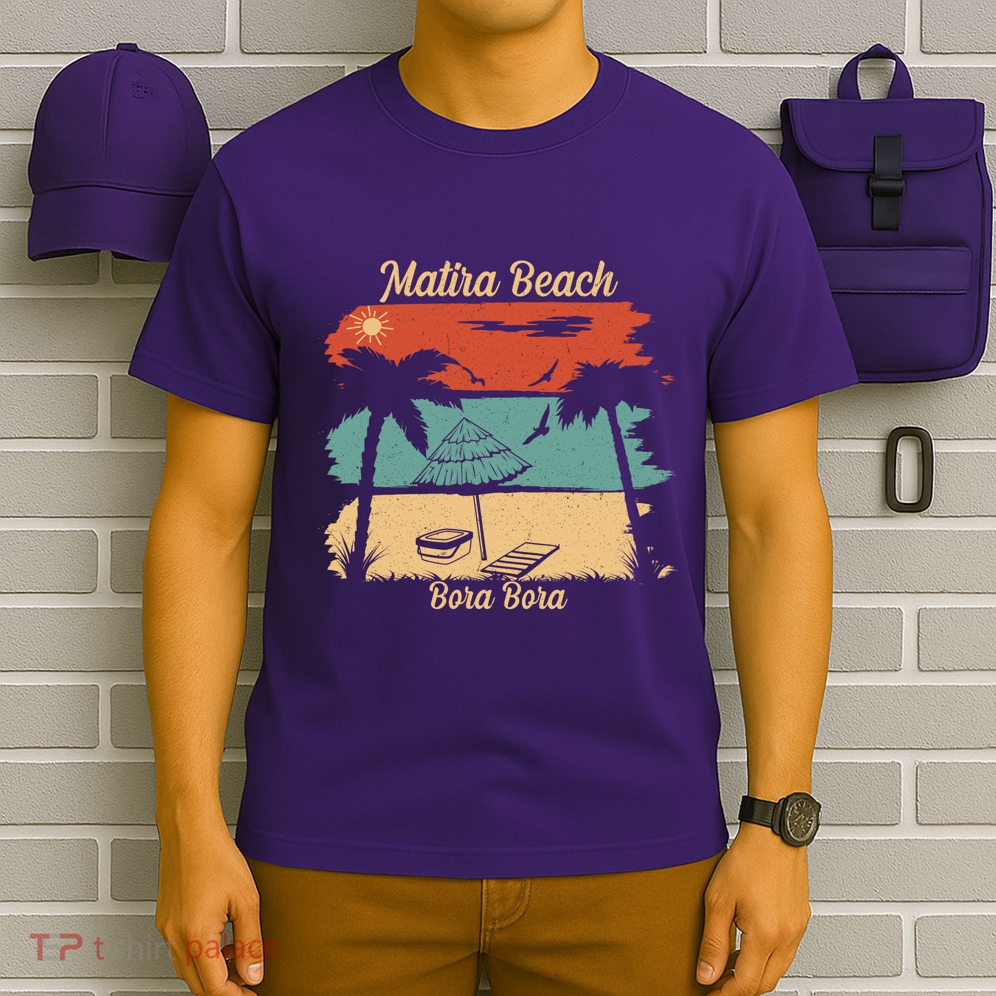 Matira Beach Bora Bora T-Shirt
