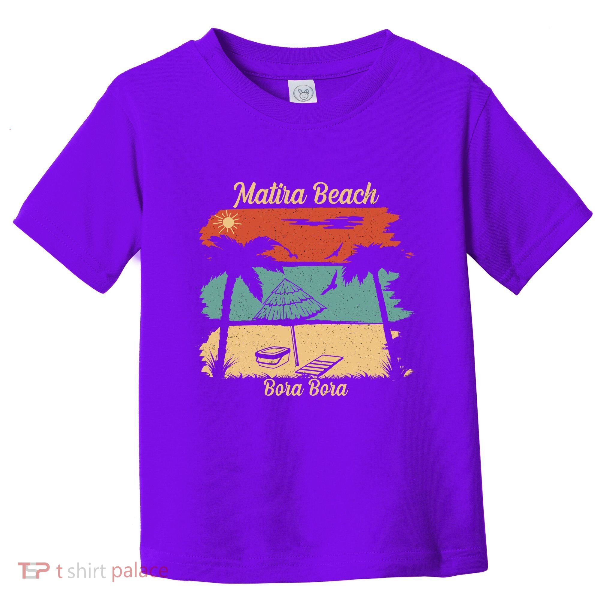 Matira Beach Bora Bora Toddler T-Shirt
