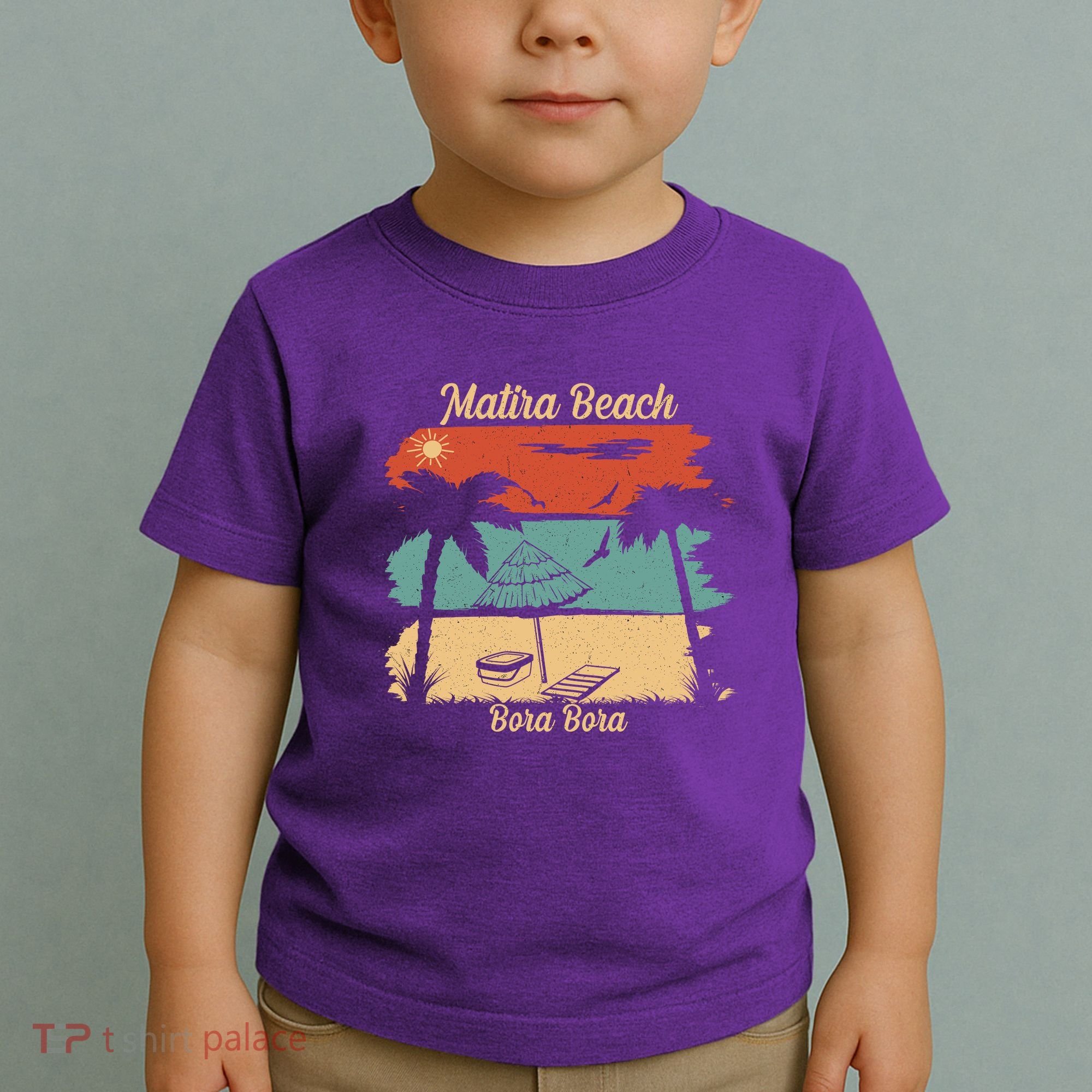 Matira Beach Bora Bora Toddler T-Shirt