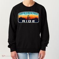 Mountain Bike Biking Cycling Retro MTB Trail Enthusiast Idea Women's Sweatshirt thumb 0