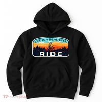 Mountain Bike Biking Cycling Retro MTB Trail Enthusiast Idea Hoodie thumb 0