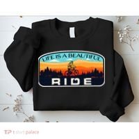 Mountain Bike Biking Cycling Retro MTB Trail Enthusiast Idea Sweatshirt thumb 2