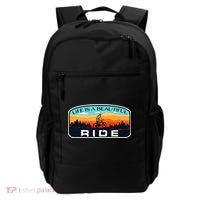 Mountain Bike Biking Cycling Retro MTB Trail Enthusiast Idea Backpack thumb 0