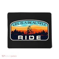 Mountain Bike Biking Cycling Retro MTB Trail Enthusiast Idea Mousepad thumb 0