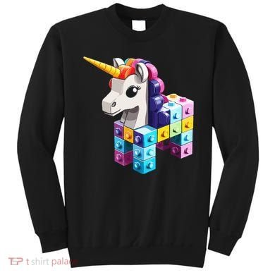 Master Builder Bricks Blocks Play Toy.s Unicorn Sweatshirt