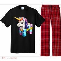Master Builder Bricks Blocks Play Toy.s Unicorn Pajama Set thumb 0