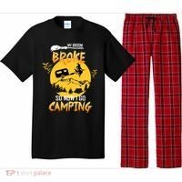 My Broom Broke So Now I Go Camping Pajama Set thumb 0