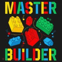 Master Builder Building Blocks Brick Toy Master Builder Long Sleeve Shirt thumb 2