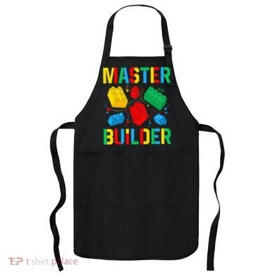 Master Builder Building Blocks Brick Toy Master Builder Apron