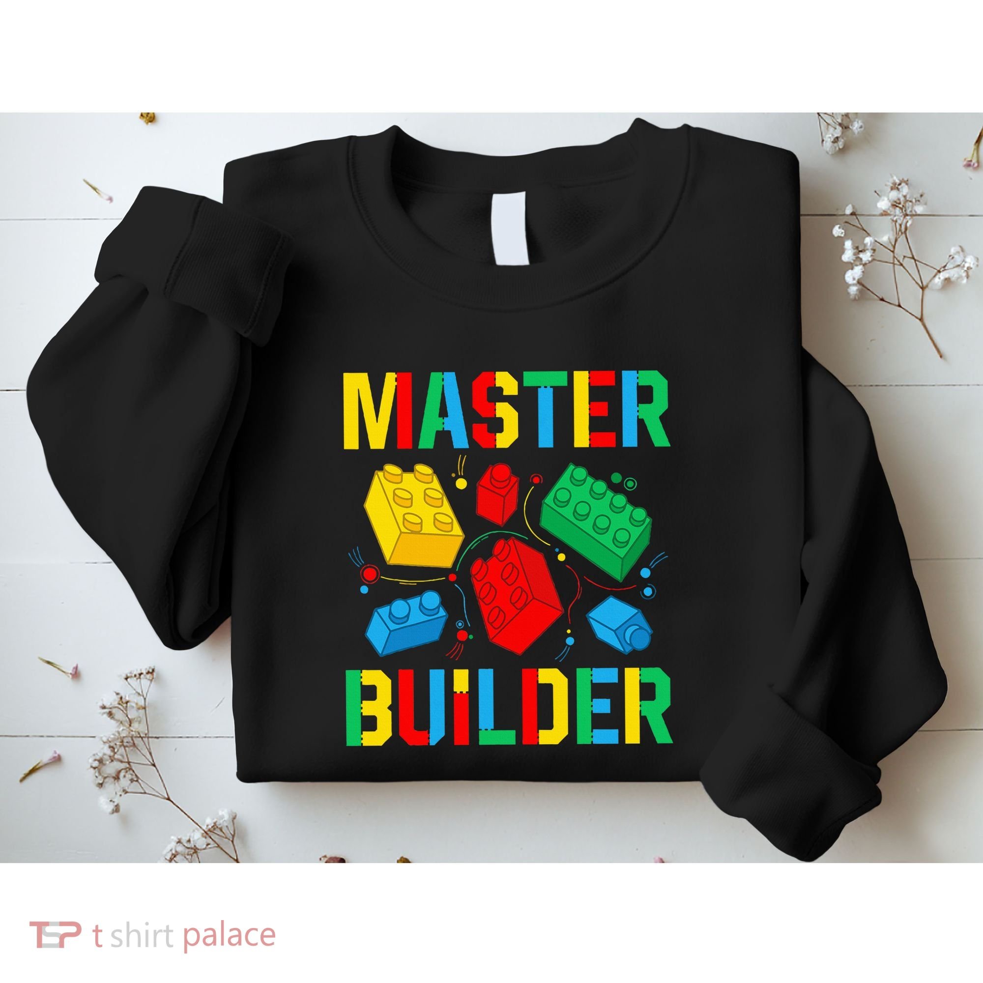 Master Builder Building Blocks Brick Toy Master Builder Sweatshirt