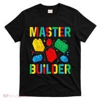 Master Builder Building Blocks Brick Toy Master Builder T-Shirt thumb 0