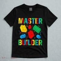 Master Builder Building Blocks Brick Toy Master Builder T-Shirt thumb 5