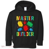 Master Builder Building Blocks Brick Toy Master Builder Toddler Hoodie thumb 0