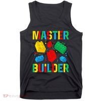 Master Builder Building Blocks Brick Toy Master Builder Tank Top thumb 0