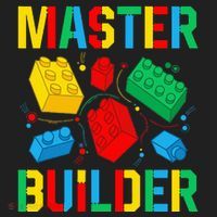 Master Builder Building Blocks Brick Toy Master Builder Golf Towel thumb 3