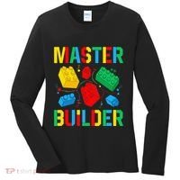 Master Builder Building Blocks Brick Toy Master Builder Women's Long Sleeve Shirt thumb 0