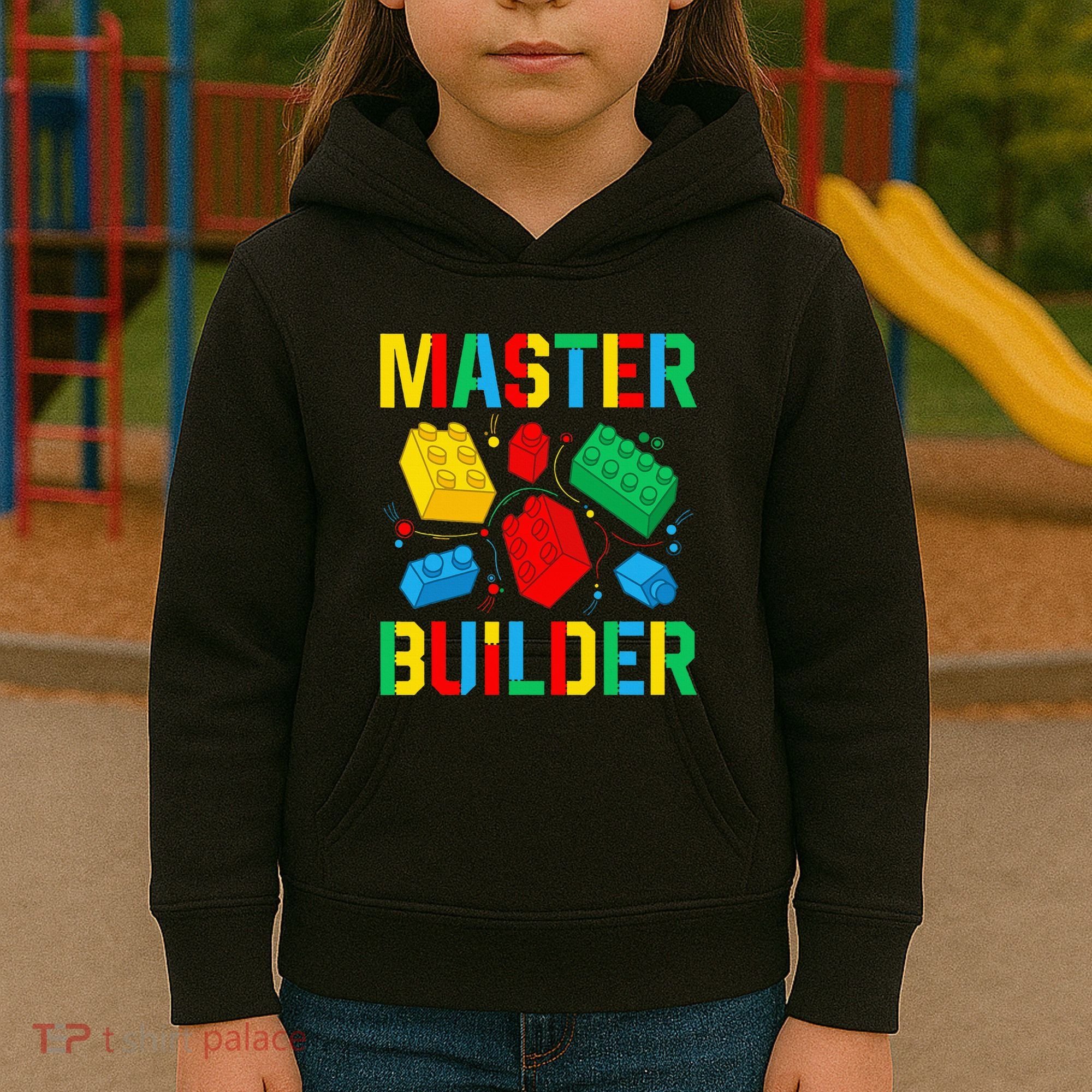 Master Builder Building Blocks Brick Toy Master Builder Kids Hoodie