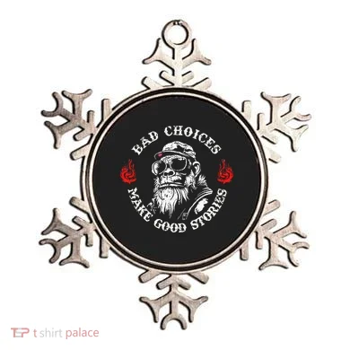 Monkey Bad Choices Make Good Stories Ornament