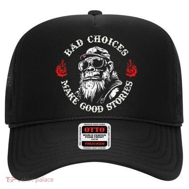 Monkey Bad Choices Make Good Stories Hat