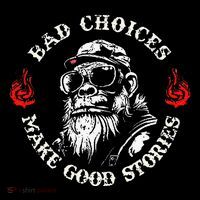 Monkey Bad Choices Make Good Stories Toddler Hoodie thumb 2