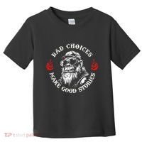 Monkey Bad Choices Make Good Stories Toddler T-Shirt thumb 0