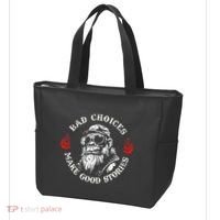 Monkey Bad Choices Make Good Stories Tote Bag thumb 3