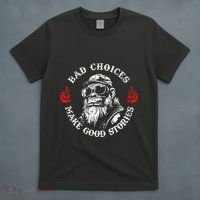 Monkey Bad Choices Make Good Stories T-Shirt thumb 4