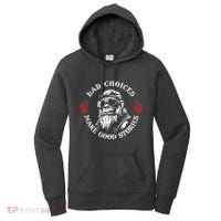 Monkey Bad Choices Make Good Stories Women's Hoodie thumb 0