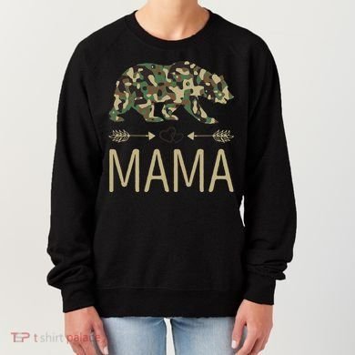 Mama Bear Camo Mother's Day Gift  Women's Sweatshirt