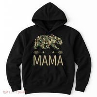 Mama Bear Camo Mother's Day Gift  Hoodie thumb 0