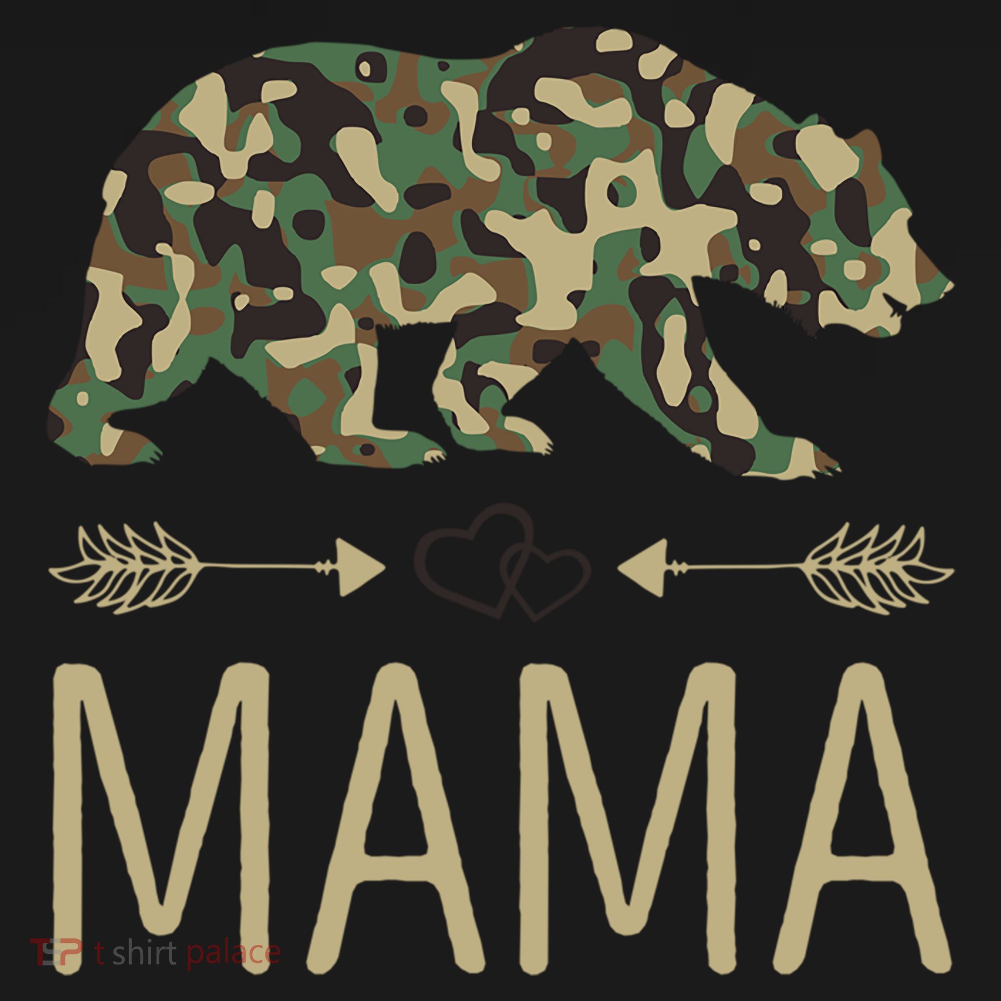 Mama Bear Camo Mother's Day Gift  Apron