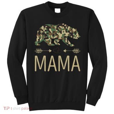 Mama Bear Camo Mother's Day Gift  Sweatshirt