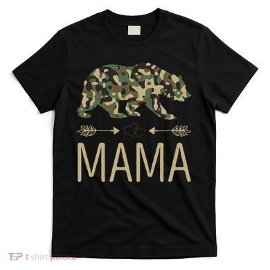 Mama Bear Camo Mother's Day Gift  T-Shirt