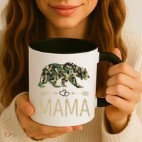 Mama Bear Camo Mother's Day Gift  Coffee Mug thumb 3