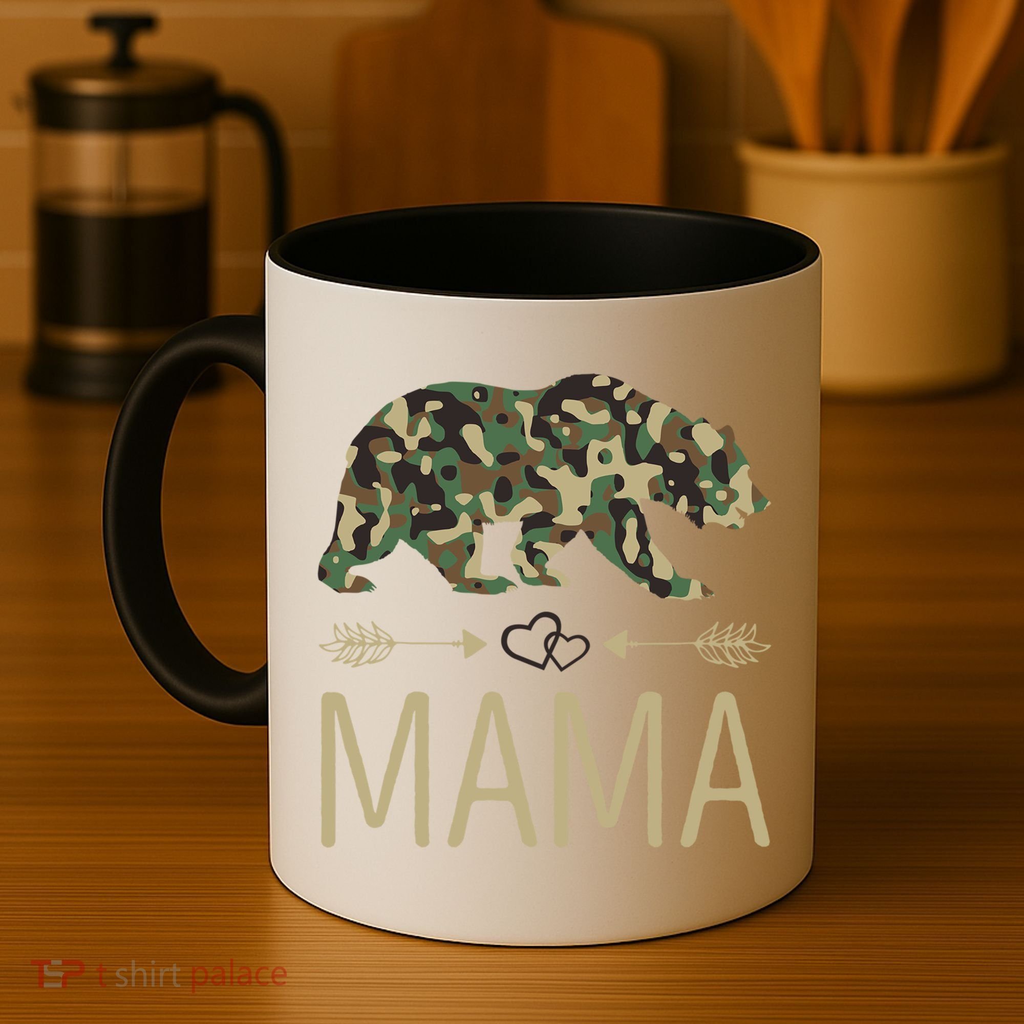 Mama Bear Camo Mother's Day Gift  Coffee Mug