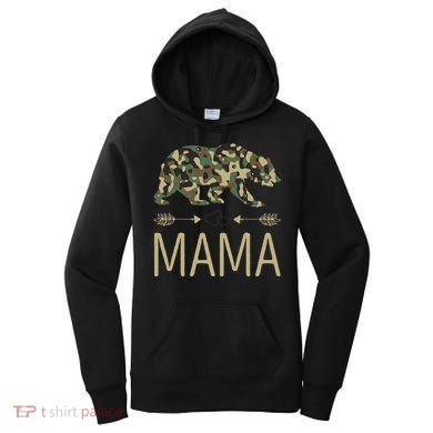 Mama Bear Camo Mother's Day Gift  Women's Hoodie