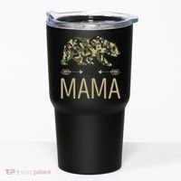 Mama Bear Camo Mother's Day Gift  Tumbler thumb 0