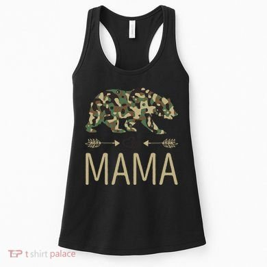 Mama Bear Camo Mother's Day Gift  Women's Tank Top